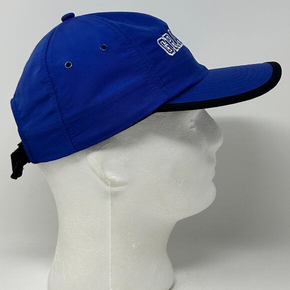 Grayton Dad Hat Cap Blue Unstructured Strapback 6 Panel Ouray Sportswear - Picture 7 of 9